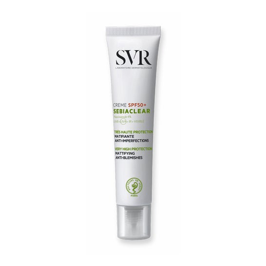SVR Sebiaclear Crème SPF50+ Crema Solar Matificante Anti-imperfecciones 40ml