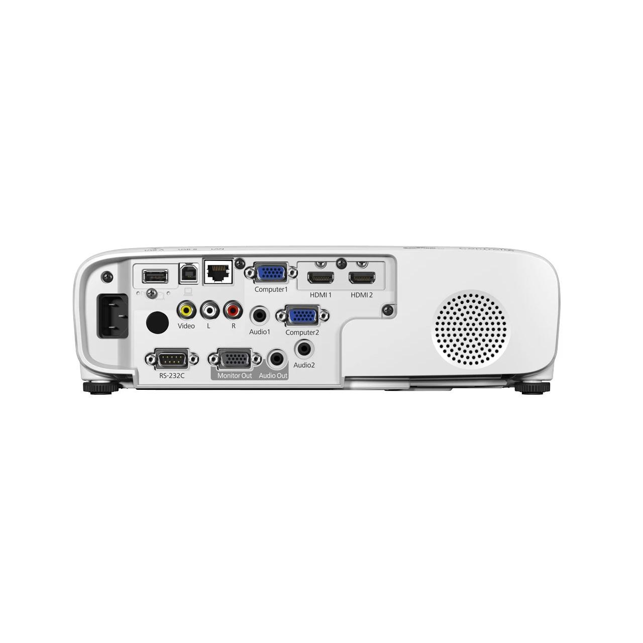 Proyector Portátil y Mini Epson EB-W49 WXGA (HD) 3800 Lúmenes ANSI 3LCD / Lámpara  | Auto Focus, Wifi opcional, Fácil configuración, PC Free, Corrección Keystone, Wifi