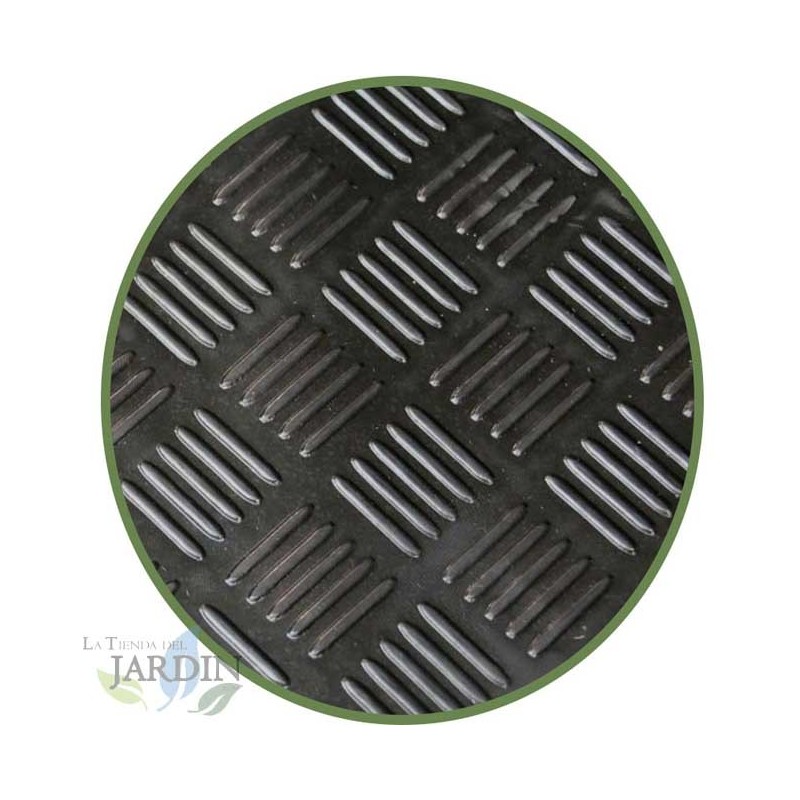 SUINGA Pavimento de Caucho para Gym 1,4 x 10 m | Suelo de Caucho Antideslizante 3 mm para Gimnasios y Entrenamiento | Suelo Gimnasio