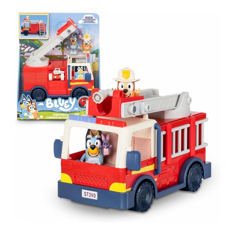 BLUEY CAMION DE BOMBERO DE FAMOSA