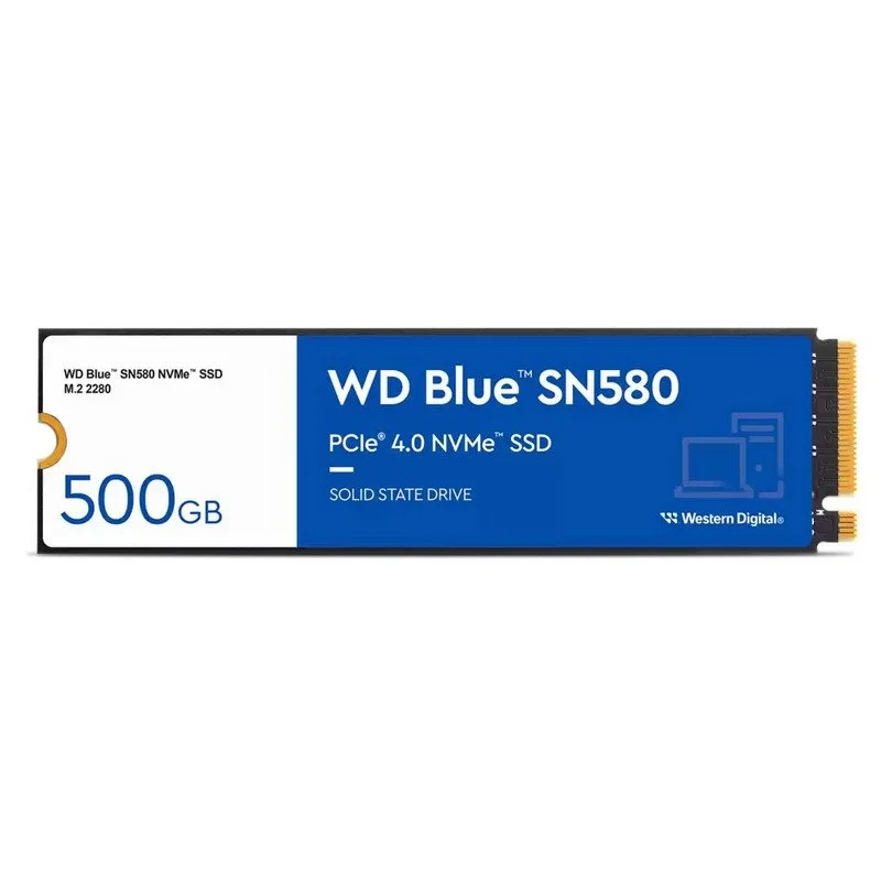 Western Digital - WD Blue SN580 500GB SSD M.2 PCIe 4.0 NVMe