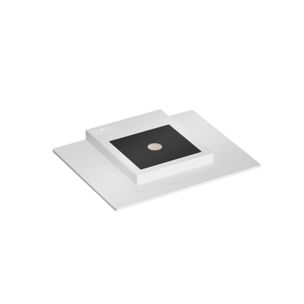 Pla Bianca - Aplique de pared LED de 35 W con interruptor CCT, 2700 K/3200 K/4000 K, aluminio, luz de pared ascendente - Beneito & Faure