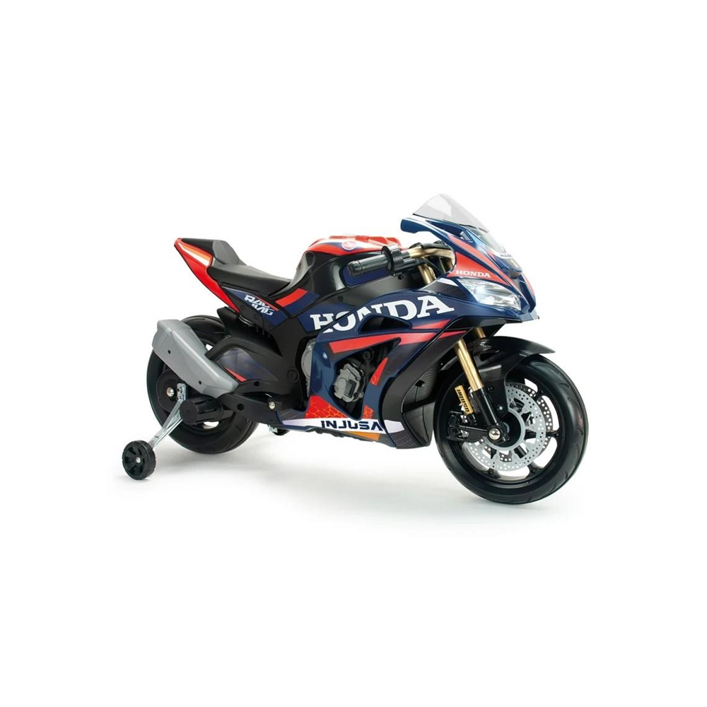 Moto Honda Competición 12V Litio 114x62x53 cm (Injusa 64971/221)