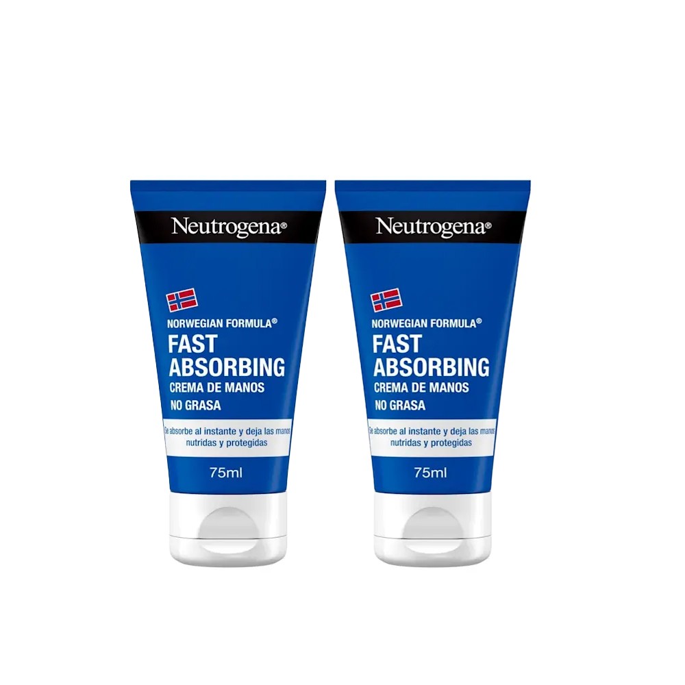 Neutrogena  Crema Manos Rápida Absorción 75 ml+75ml