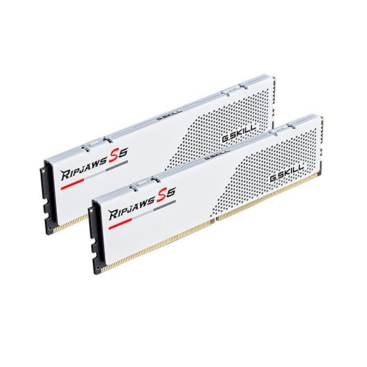 G.Skill RAM DDR5 32GB 5600mhz Ripjaws S5 Blanca CL36