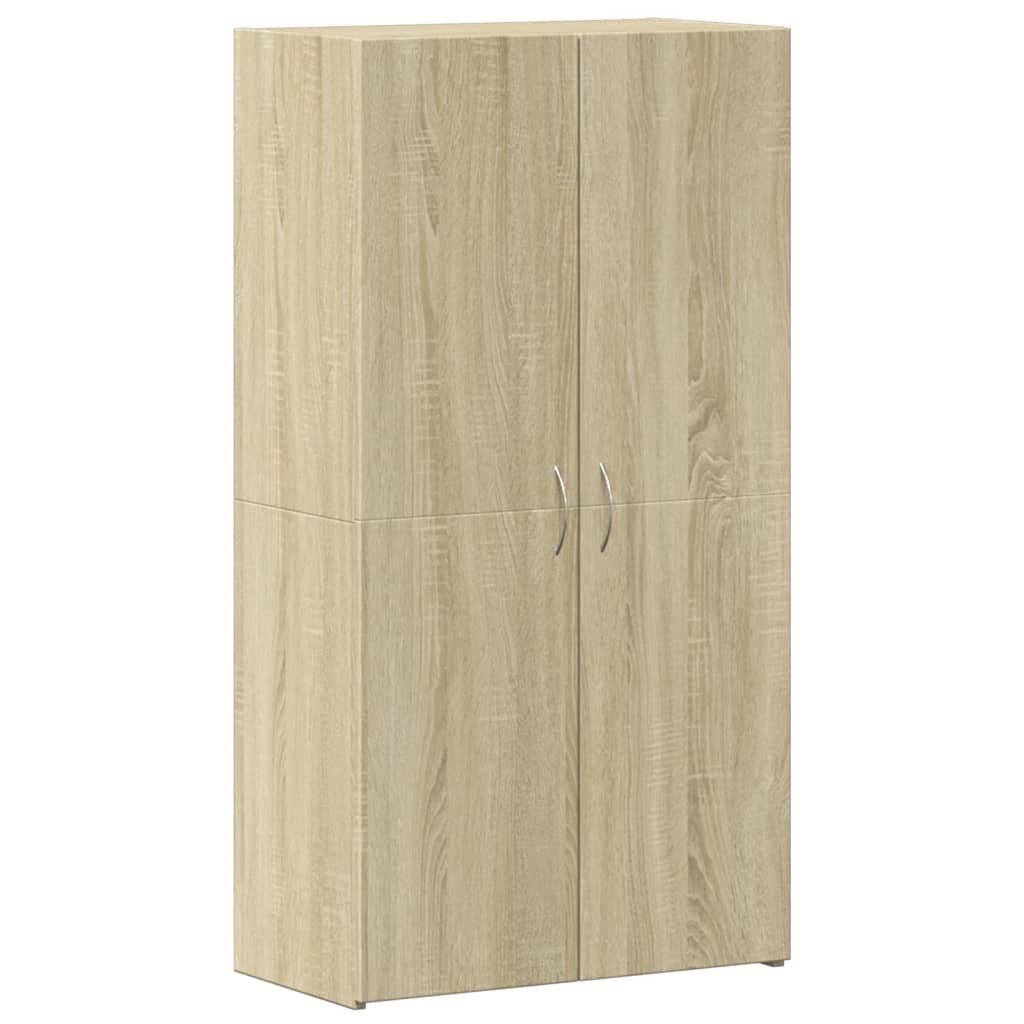 vidaXL Armario archivador madera de ingeniería 60x32x115 cm Multicolor