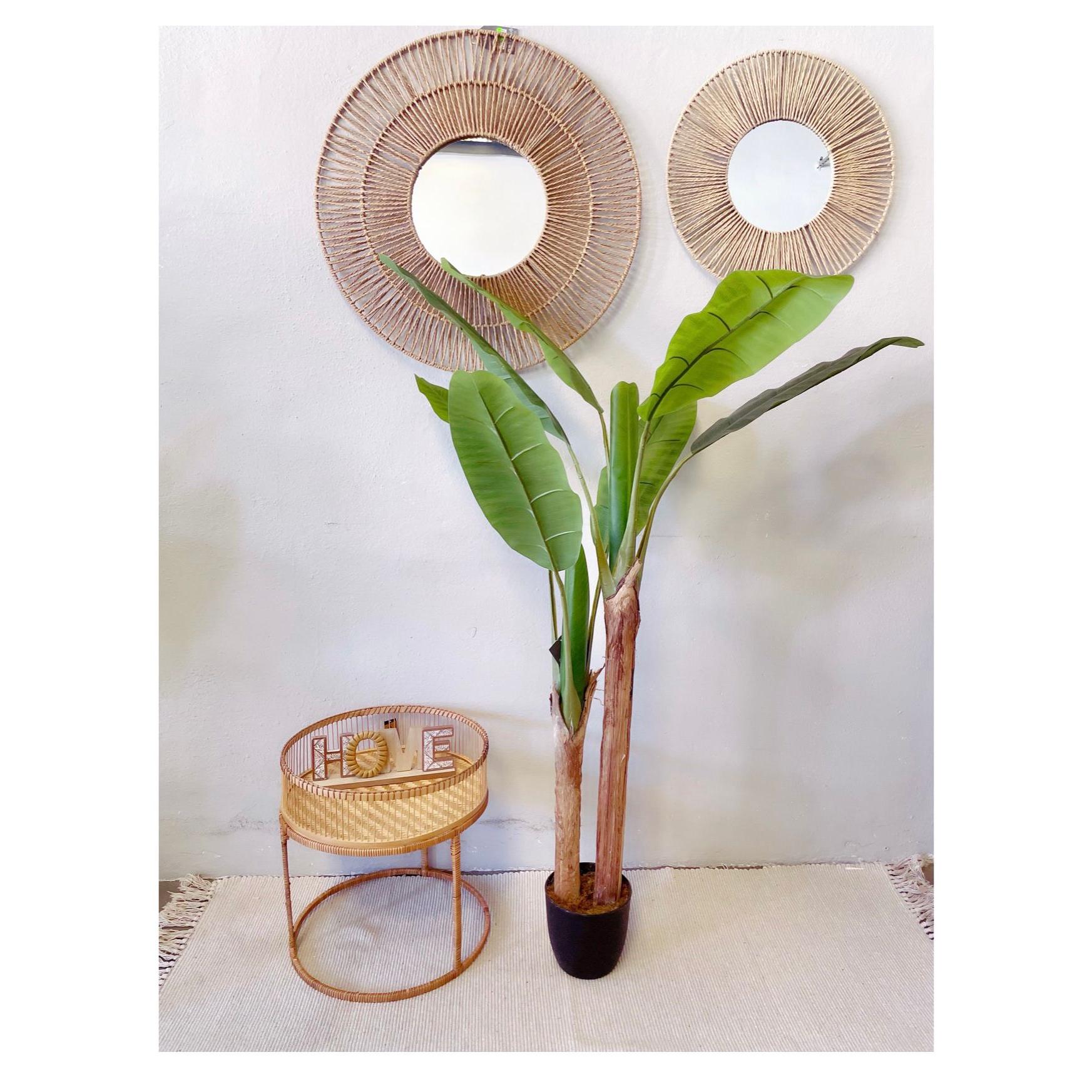 Factory Cuadros Bananero Doble Artificial 150cm - Decoración Moderna
