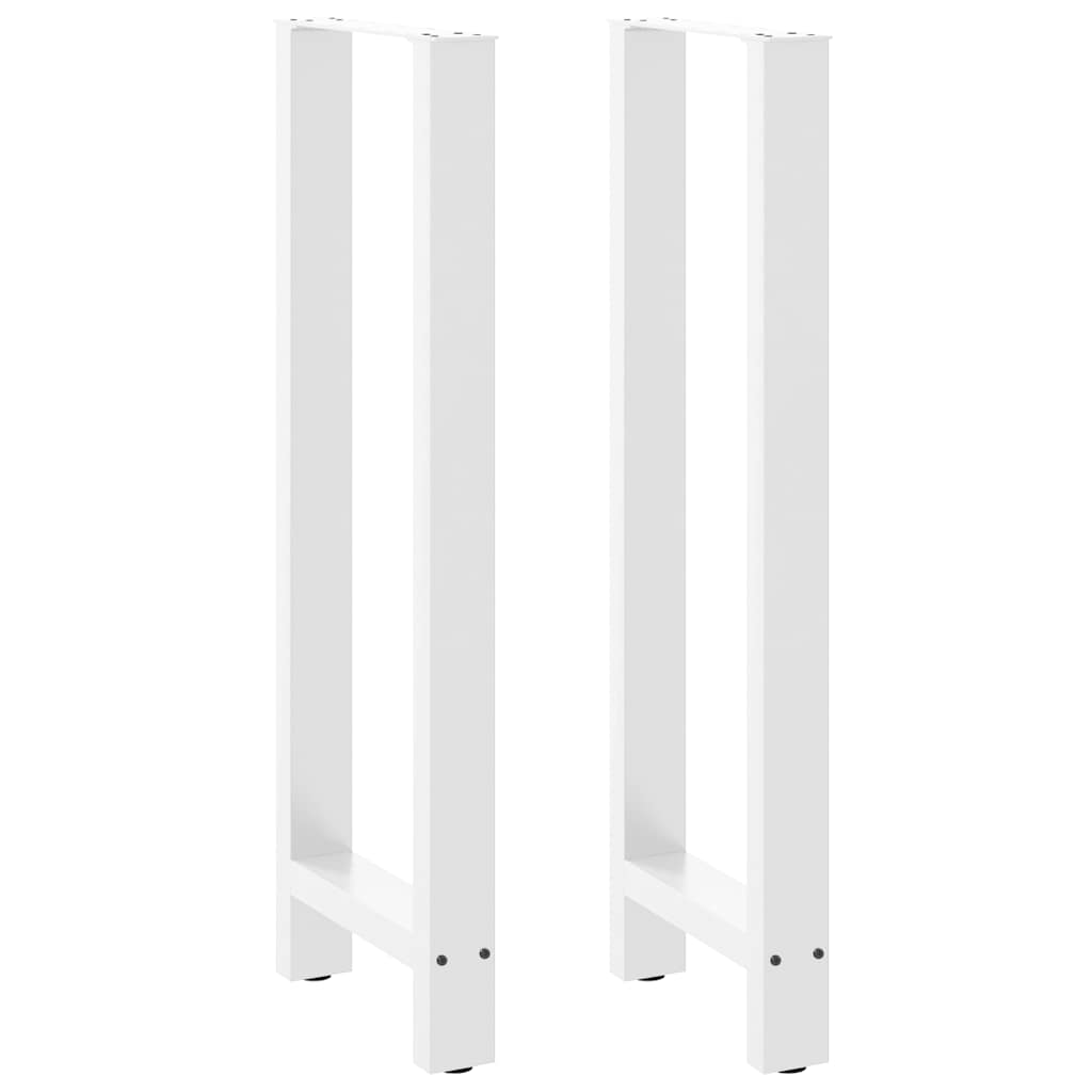 vidaXL Patas para mesa de bar (2 unidades, 40 x 110-111 cm, acero)