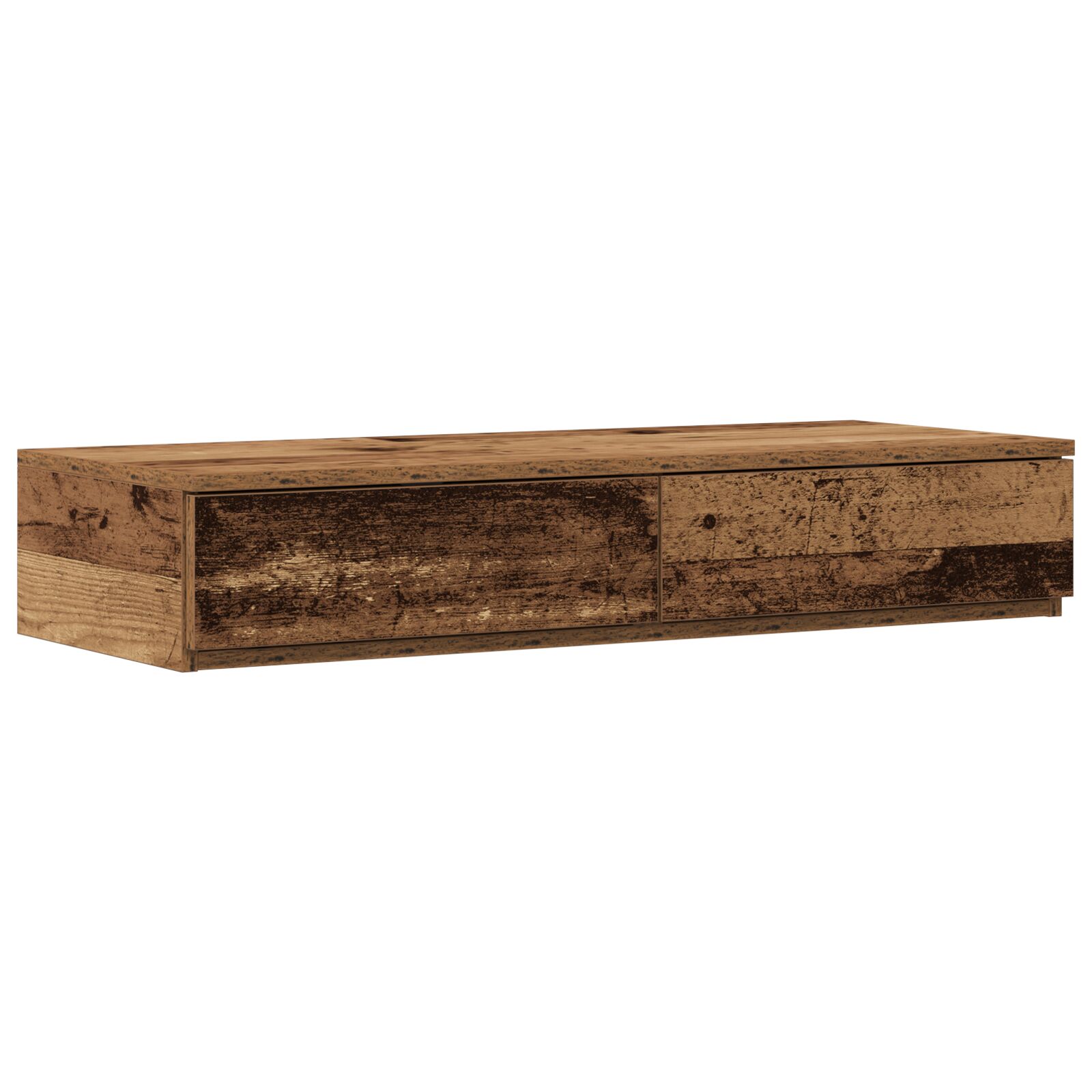 Cajones para cama vidaXL de madera vieja 90x36,5x16,5 cm de madera compuesta
