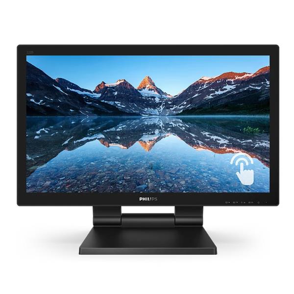 Philips B Line 222B9TA/00 LED display 54,6 cm (21.5") 1920 x 1080 Pixeles Full HD LCD Pantalla táctil Mesa Negro
