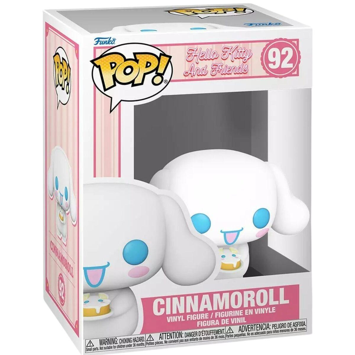 Funko Pop! Sanrio: Hello Kitty and Friends - Cinnamoroll (Con Tarta) #92 - Figura de Vinilo Original