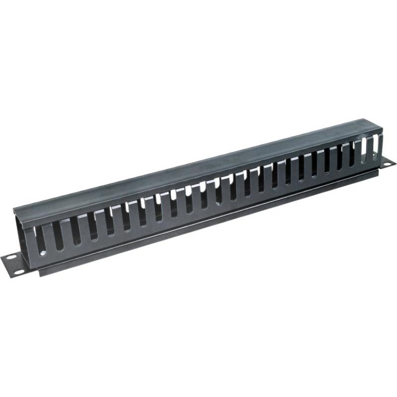 A-LAN Organizador de Cables de Pared Negro - Caja de Cables para Componentes de Ordenador