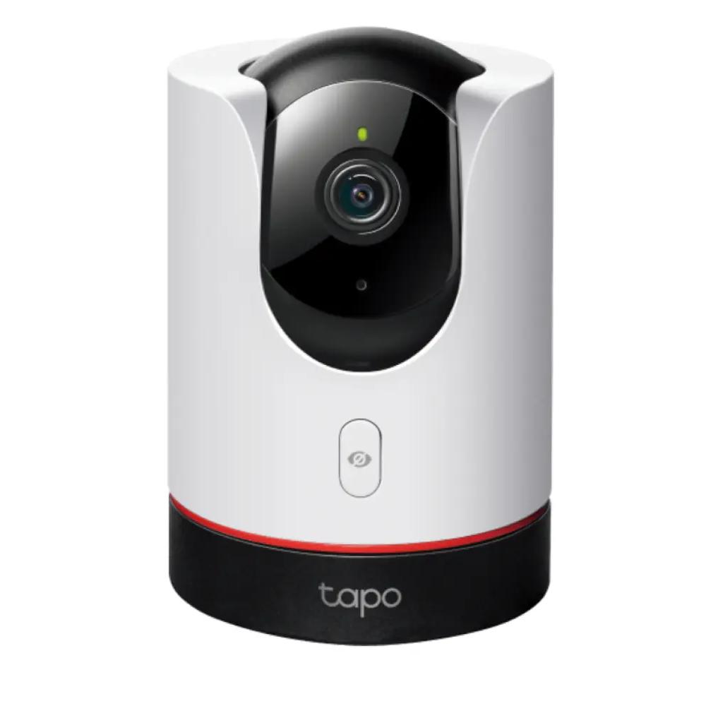 Tapo C225 Cámara de Vigilancia 360º Interior, 2K QHD, Detección IA Gratuita Avanzada, Visión Nocturna
