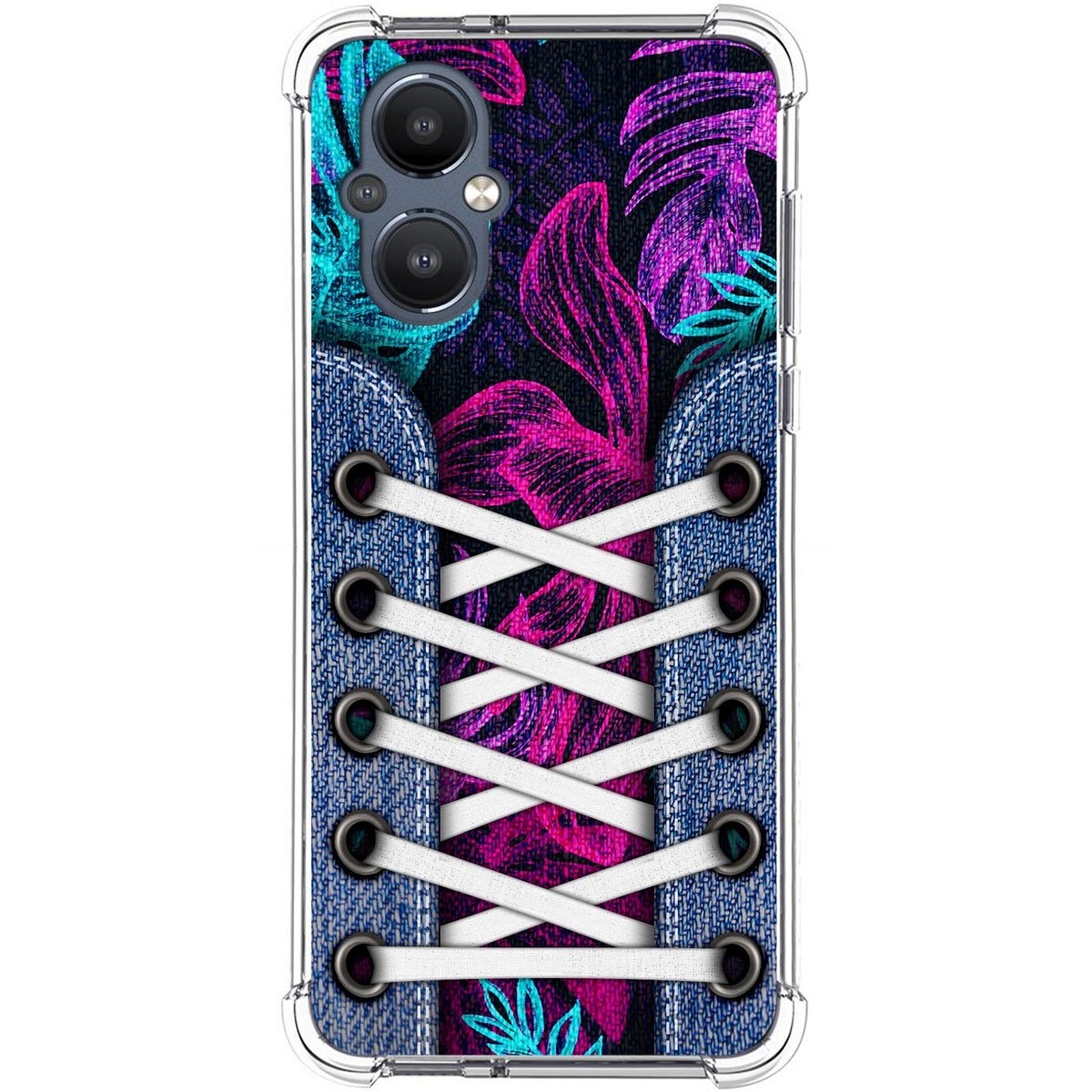 Funda Silicona Antigolpes para OnePlus Nord N20 5G diseño Zapatillas 07 Dibujos