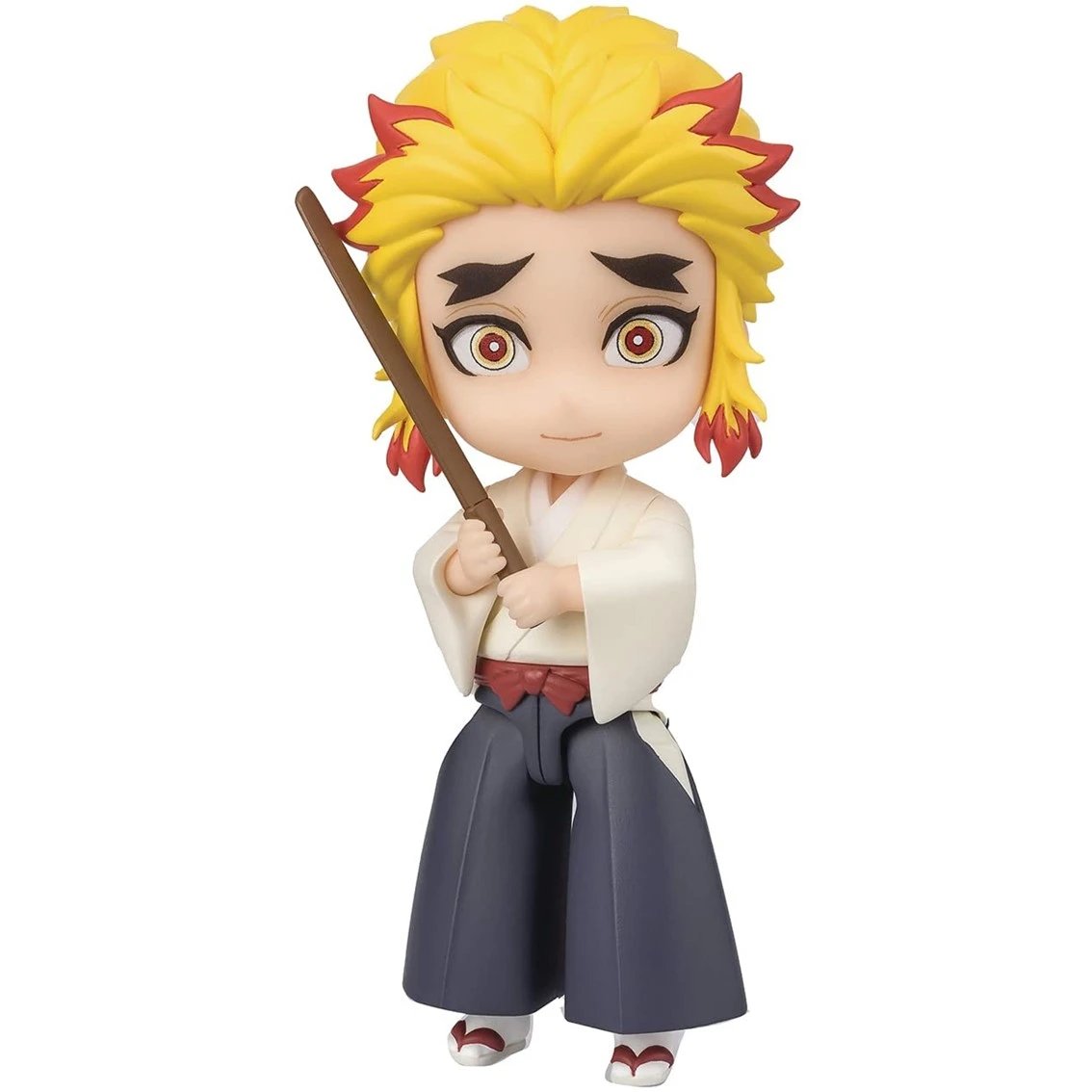 TAMASHII NATIONS - Figura coleccionable Demon Slayer Kimetsu no Yaiba Senjuro Rengoku Figuarts Mini DS620590 con múltiples articulaciones y acabado detallado para fans de anime