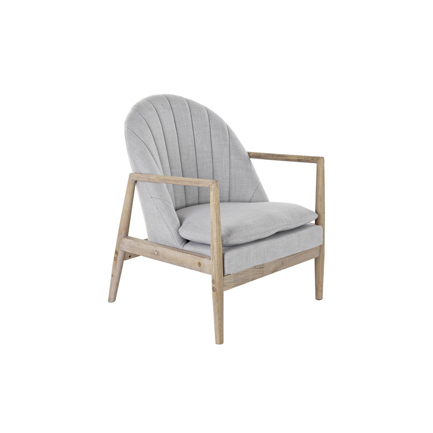 BUTACA ABETO POLIESTER 68X69X89 GRIS CLARO FIJALO MB188996
