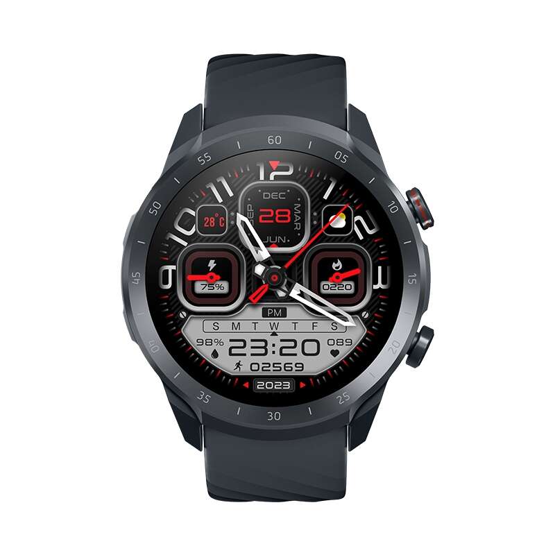 Mibro Watch A2 Reloj Smartwatch Pantalla 1.39" HD - Bluetooth 5.3 - Llamadas Bluetooth - Autonomia hasta 10 Dias - Resistencia al Agua 2 ATM - Incluye 2 Correas - Color Negro