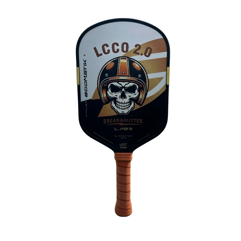 Pala De Pickleball Boomstik Bread&Butter Co-branded Con Fibra De Carbono Mate Diamante T700 Espesor 16MM Peso 230g±10g