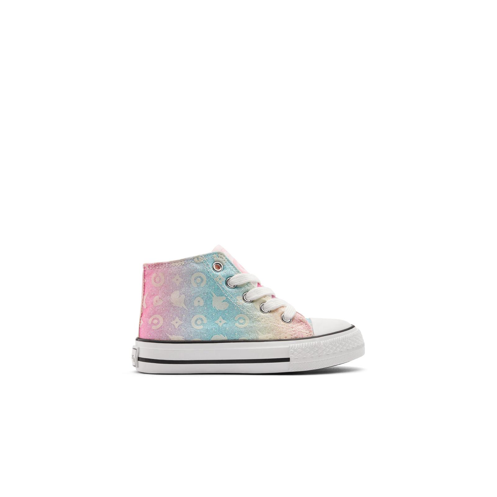 Conguitos - Zapatillas Altas Niña Estampado Unicornio Multicolor Glitter para Niña