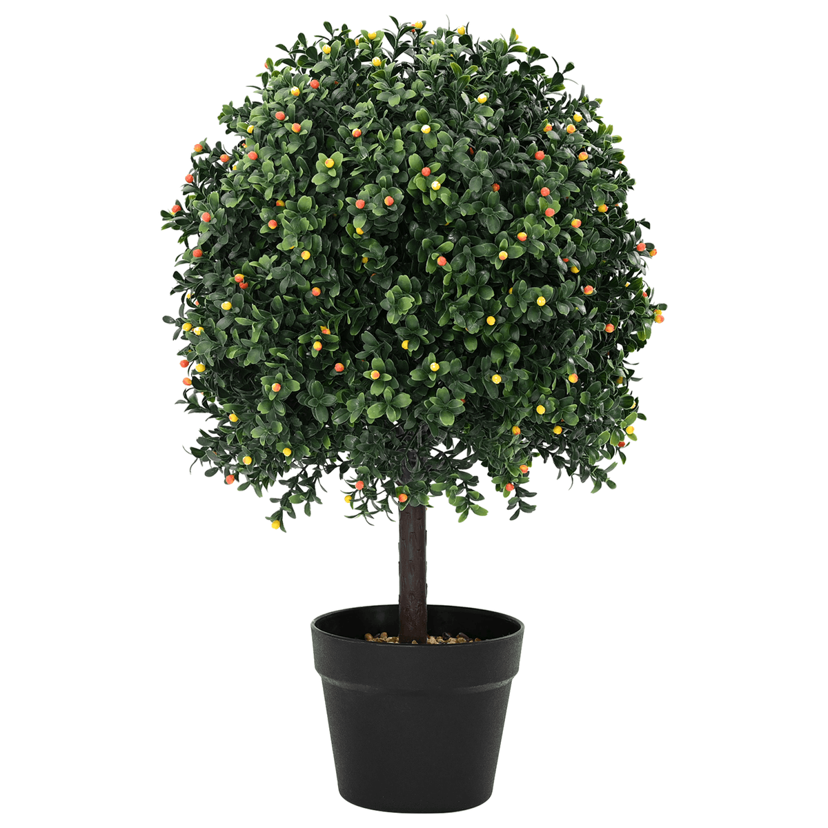 Planta artificial Granja interior y exterior verde 50x35 cm