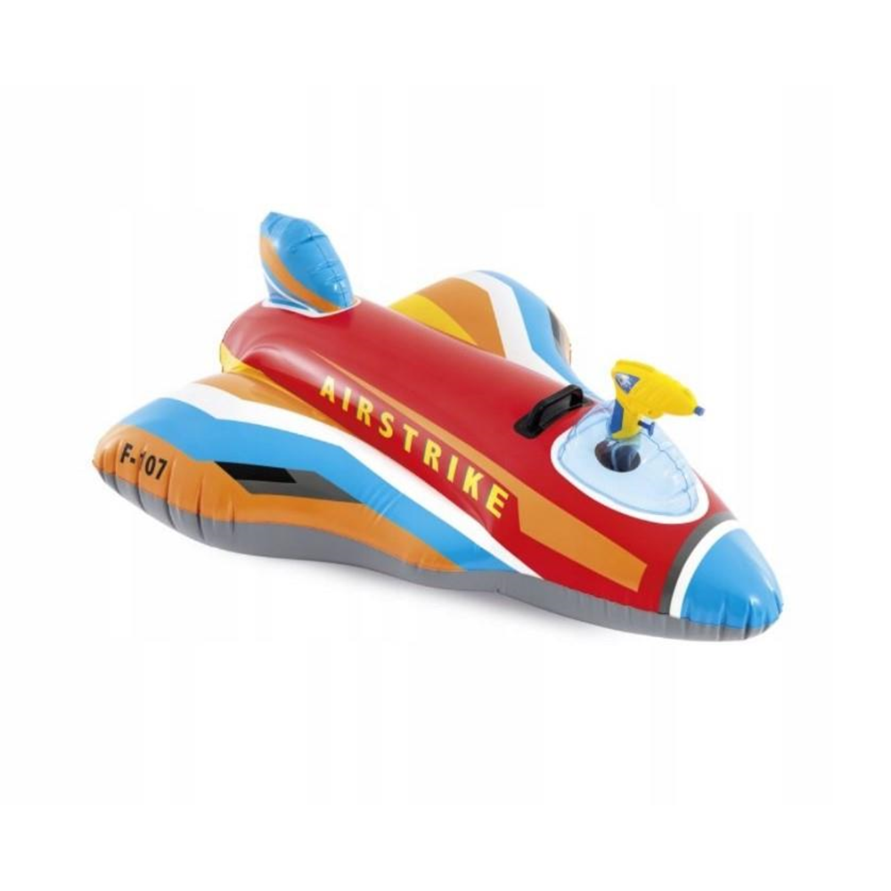 Figura hinchable Avion Con Lanzador Agua 117X104Cm  (Intex 57531)