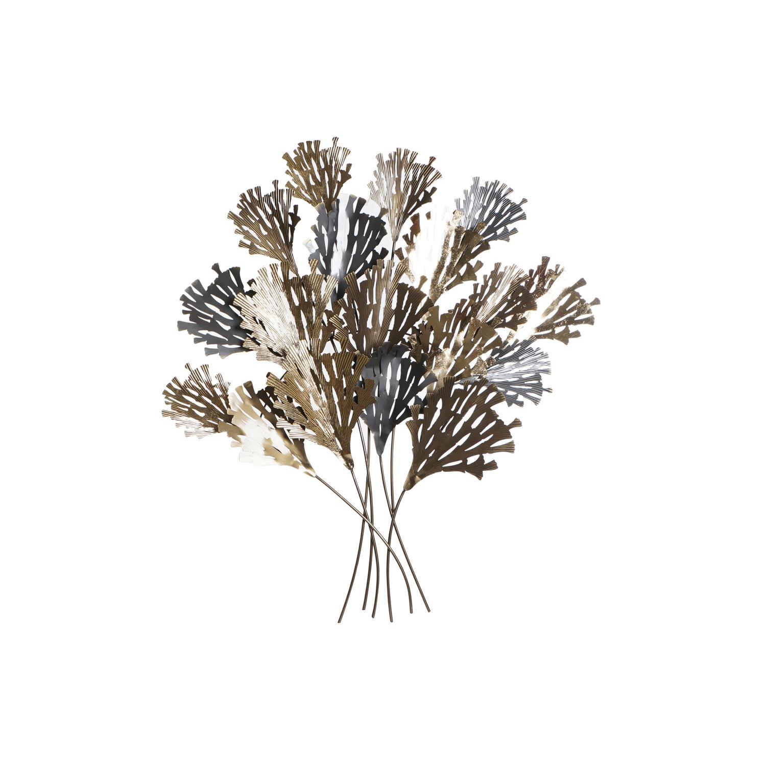 Decoracion Pared Metal 108X10X117,5 Ramas Cobrizo El mejor complemento para tu hogar  -Fijalo-