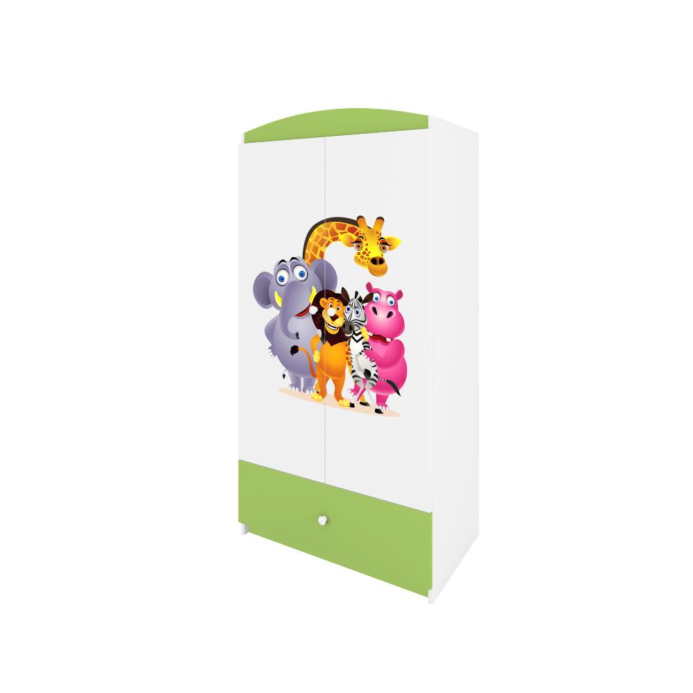 Roupeiro Kocot Kids BabyDreams Zoo Green
