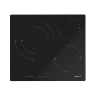 Taurus - Placa vitrocerámica V6031S de 59 cm con 3 zonas de cocción (multizona XL de 30 cm), 5700 W, control táctil Slider y 9 niveles de potencia, color negro, ideal para cocina familiar