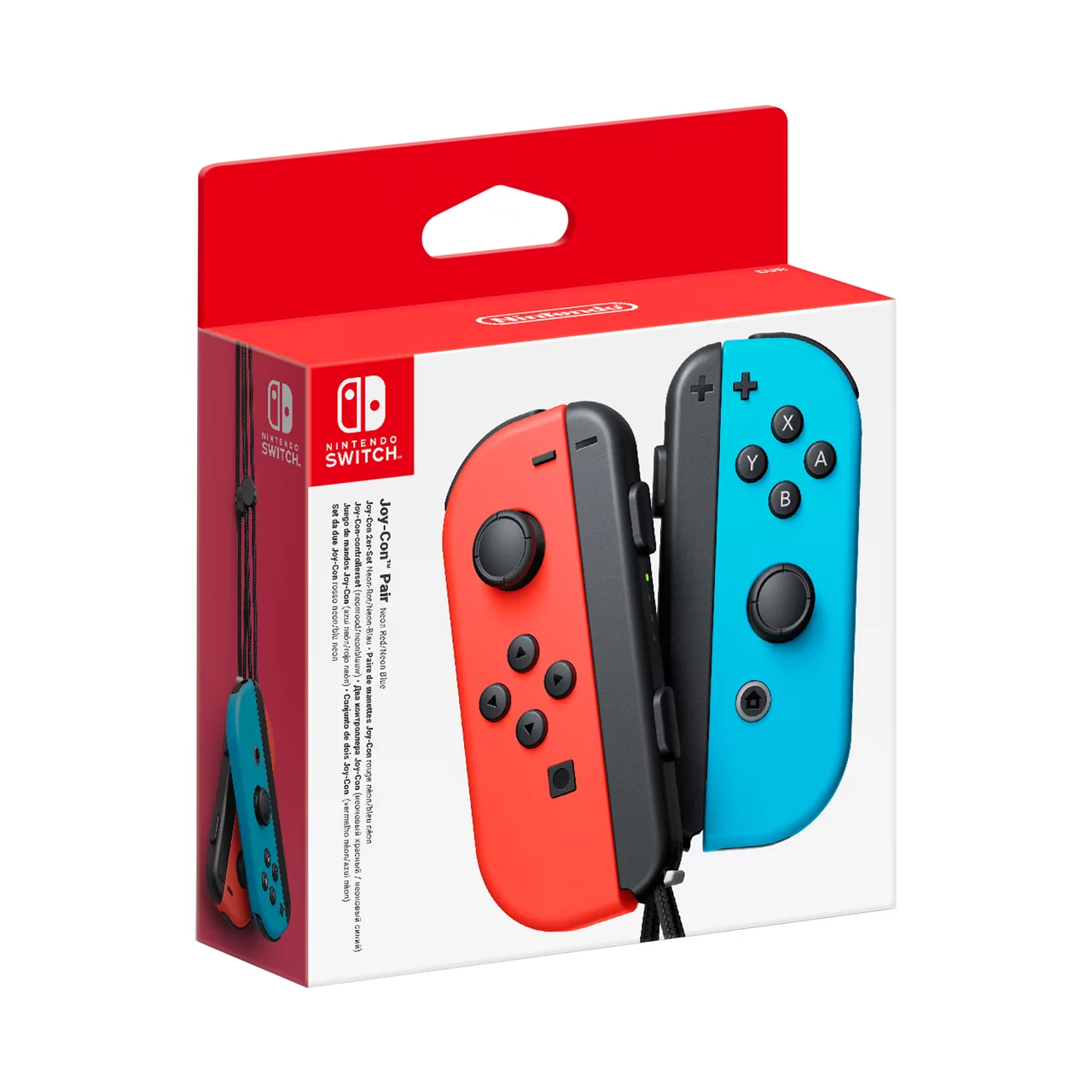 Mandos Joy-Con Inalámbricos para Nintendo Switch | Bluetooth, Vibración HD, Sensor de Movimiento y NFC | Color rojo/azul