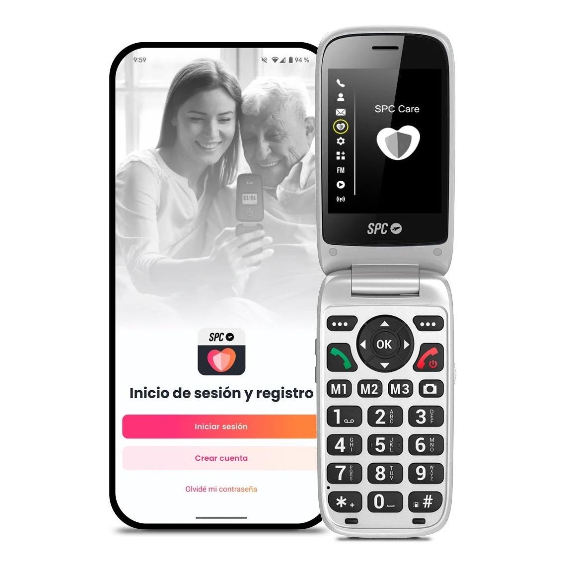 Smartphone SPC 2334N 2GB 0GB RAM 2,8" (7,11cm.) 4G Negro