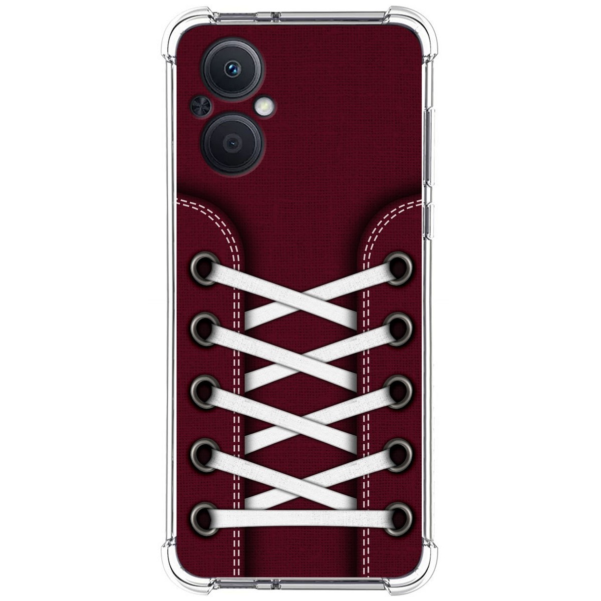 Funda Silicona Antigolpes para Oppo Reno 8 Lite 5G diseño Zapatillas 17 Dibujos