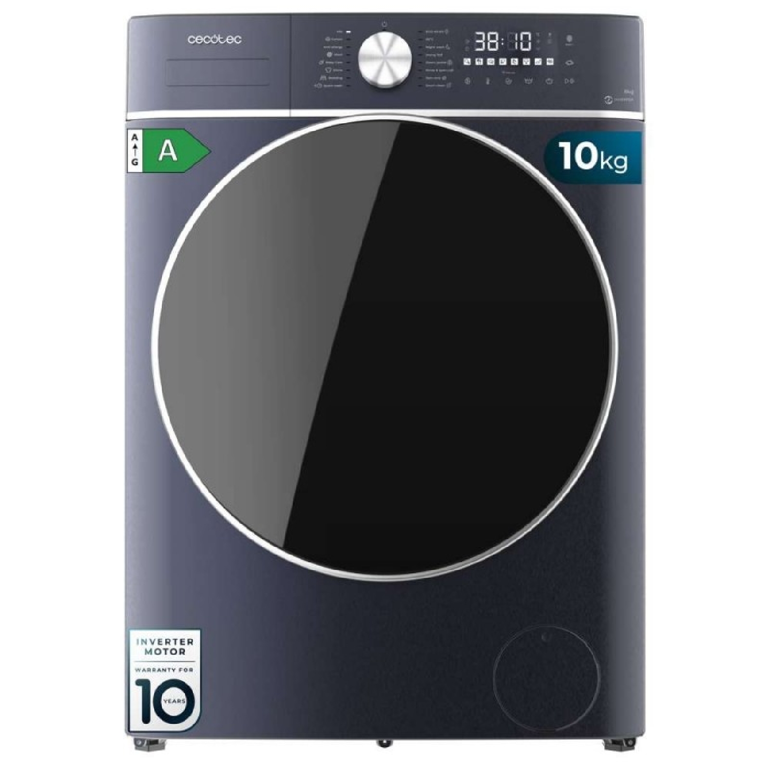 Cecotec Lavadora Secadora Bolero Wash&Dry 10680 Inverter Ice Blue A