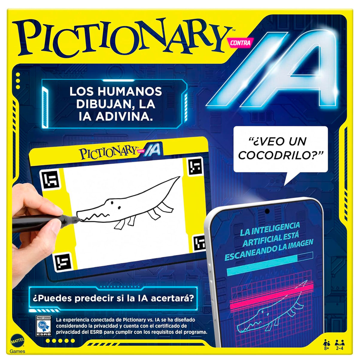 Pictionary vs Inteligencia Artificial Juego Mesa