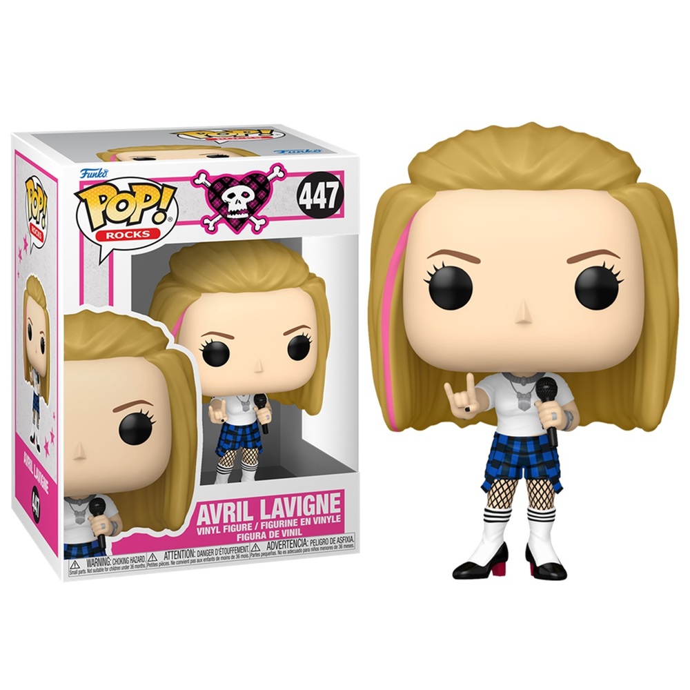 FUNKO POP! AVRIL LAVIGNE - AVRIL LAVIGNE (GIRLFRIEND), 83823, Nº447, PRODUCTO CON LICENCIA OFICIAL
