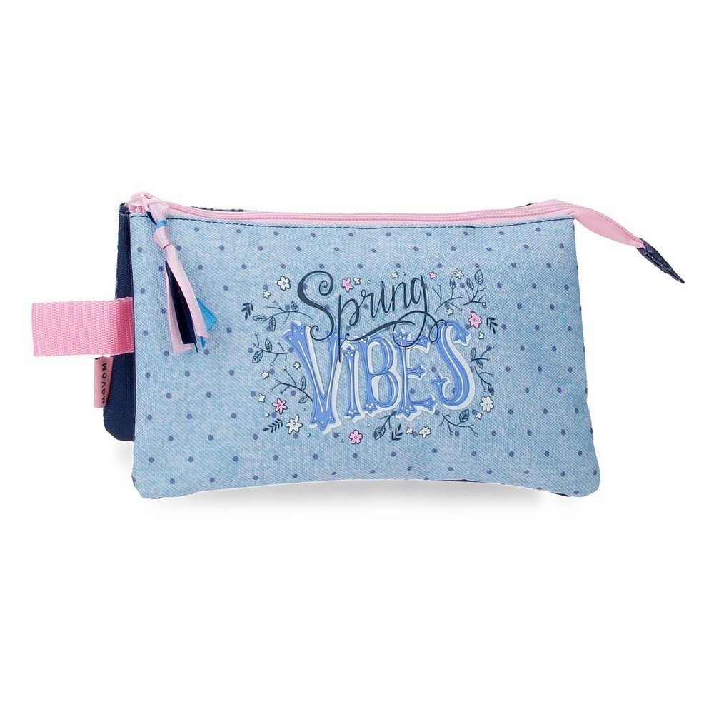 JOUMMA PORTATODO TRIPLE TRIANGULAR SPRING VIBES MARINO 12X22 110086 SPRING VIBES 5x22x12 Cms.