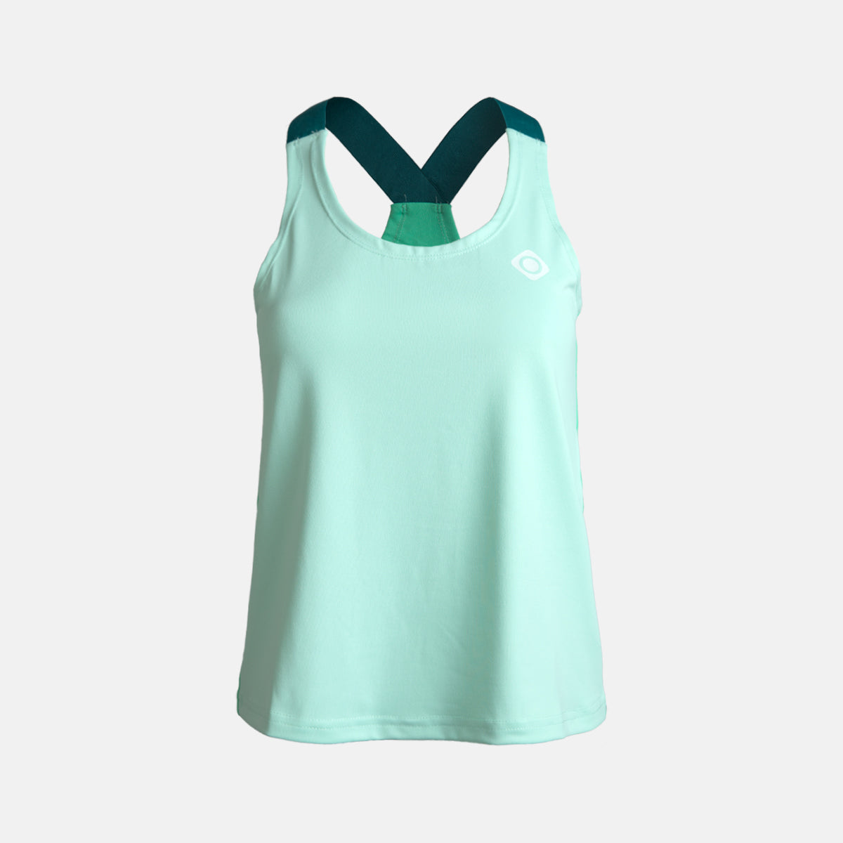 Izas - Top Deportivo de Mujer - Isabel - Confort y Estilo para Tus Entrenamientos - Ligero, Transpirable y Secado Rápido - Fair Aqua - Talla XXL