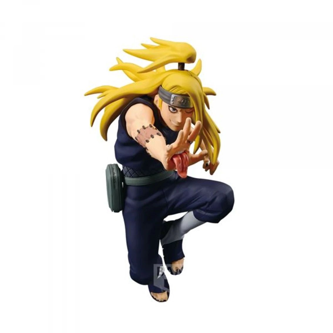 Banpresto - Figura Deidara Naruto Shippuden Vibration Stars 13 cm para fans de anime, colección de figuras de acción con base incluida