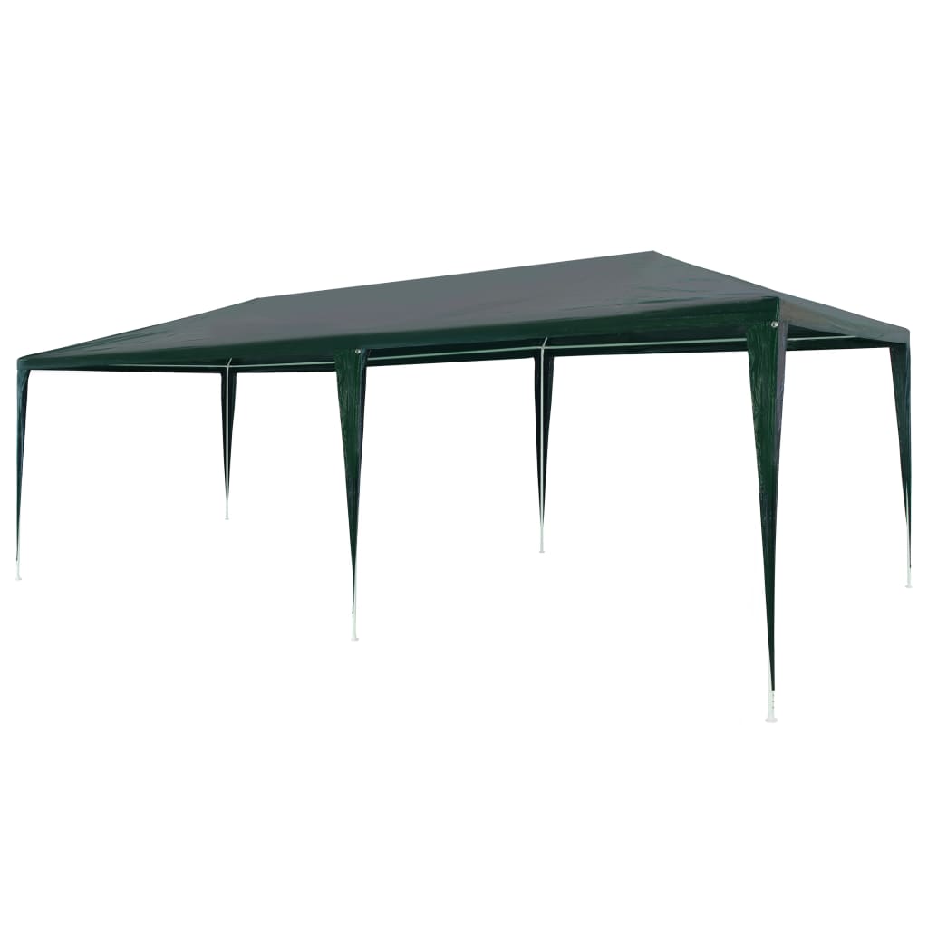 vidaXL Carpa para fiestas PE verde 3x6 m