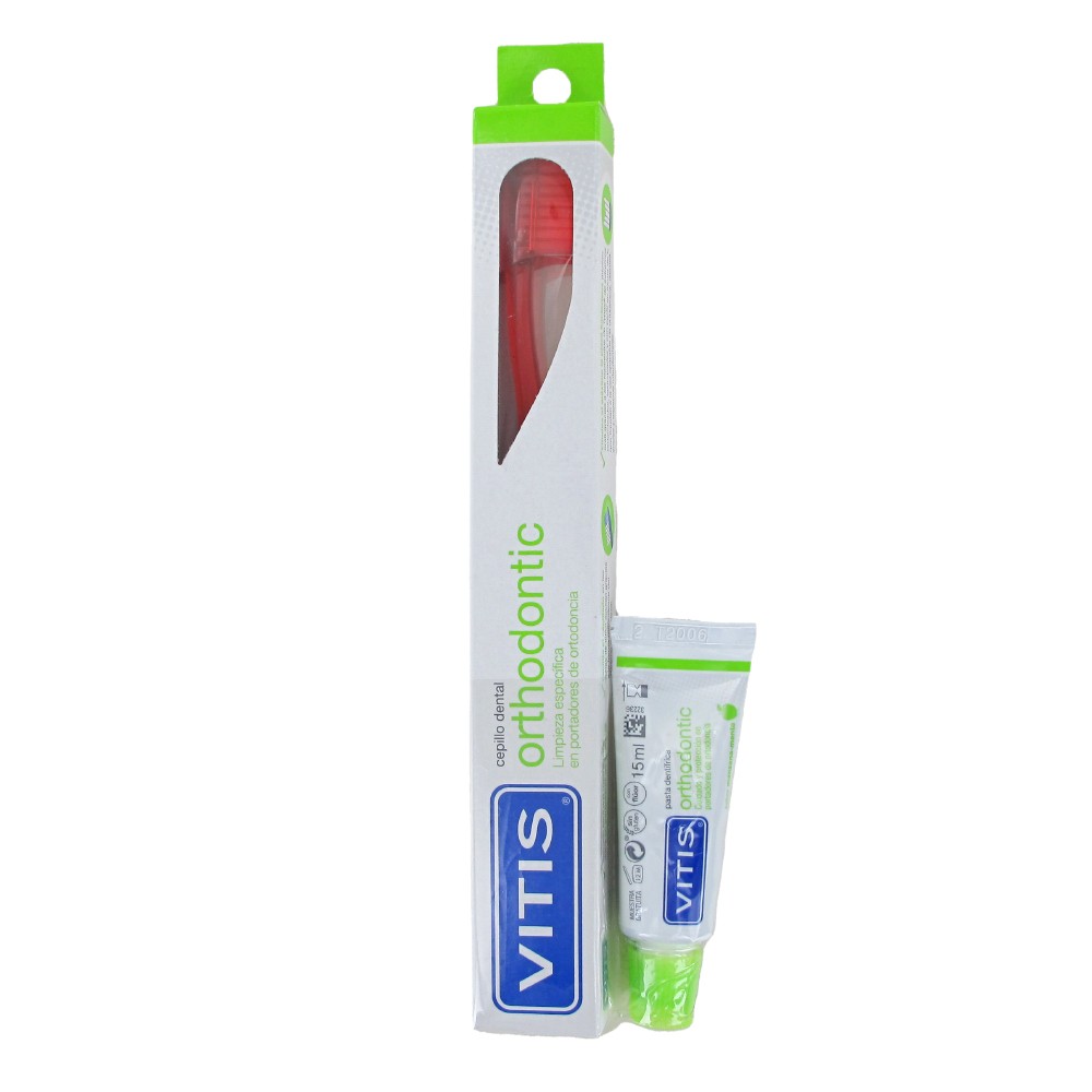 Dentaid  Vitis Cepillo  Orthodontic + Pasta 15ml
