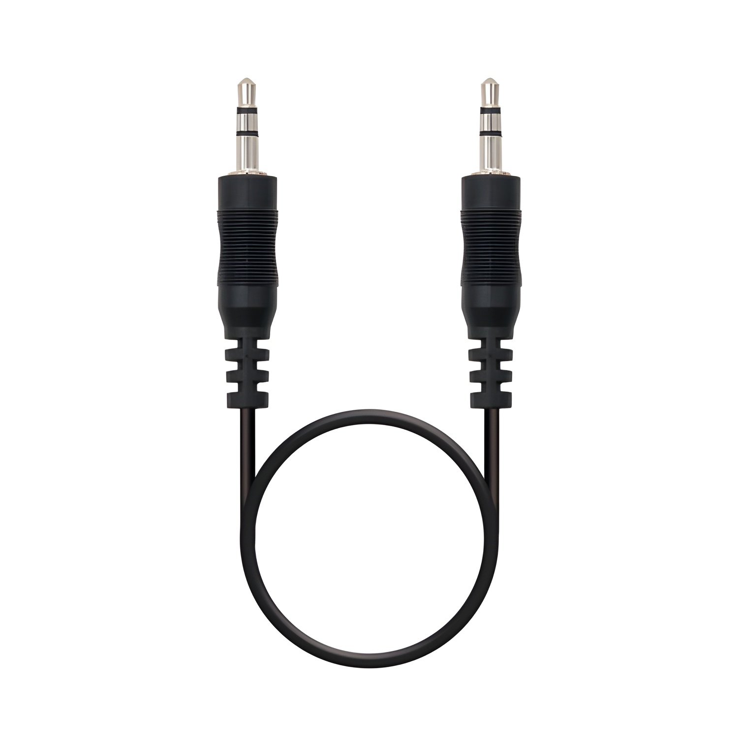Cable audio estereo jack 3.5/m jack 3.5/m 0.3m nanocable