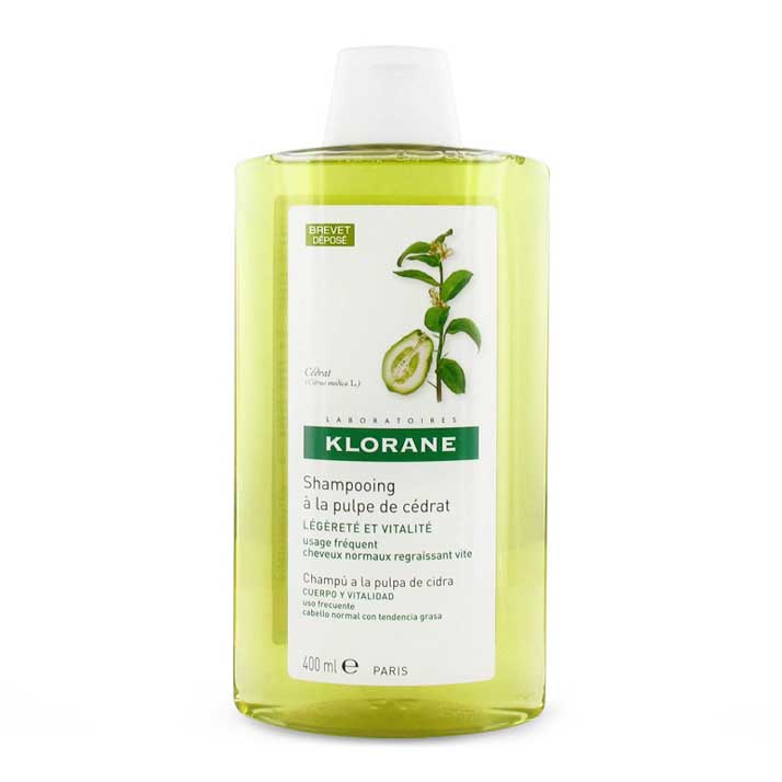 Klorane Champu Energizante A La Pulpa De Cidra 400 Ml
