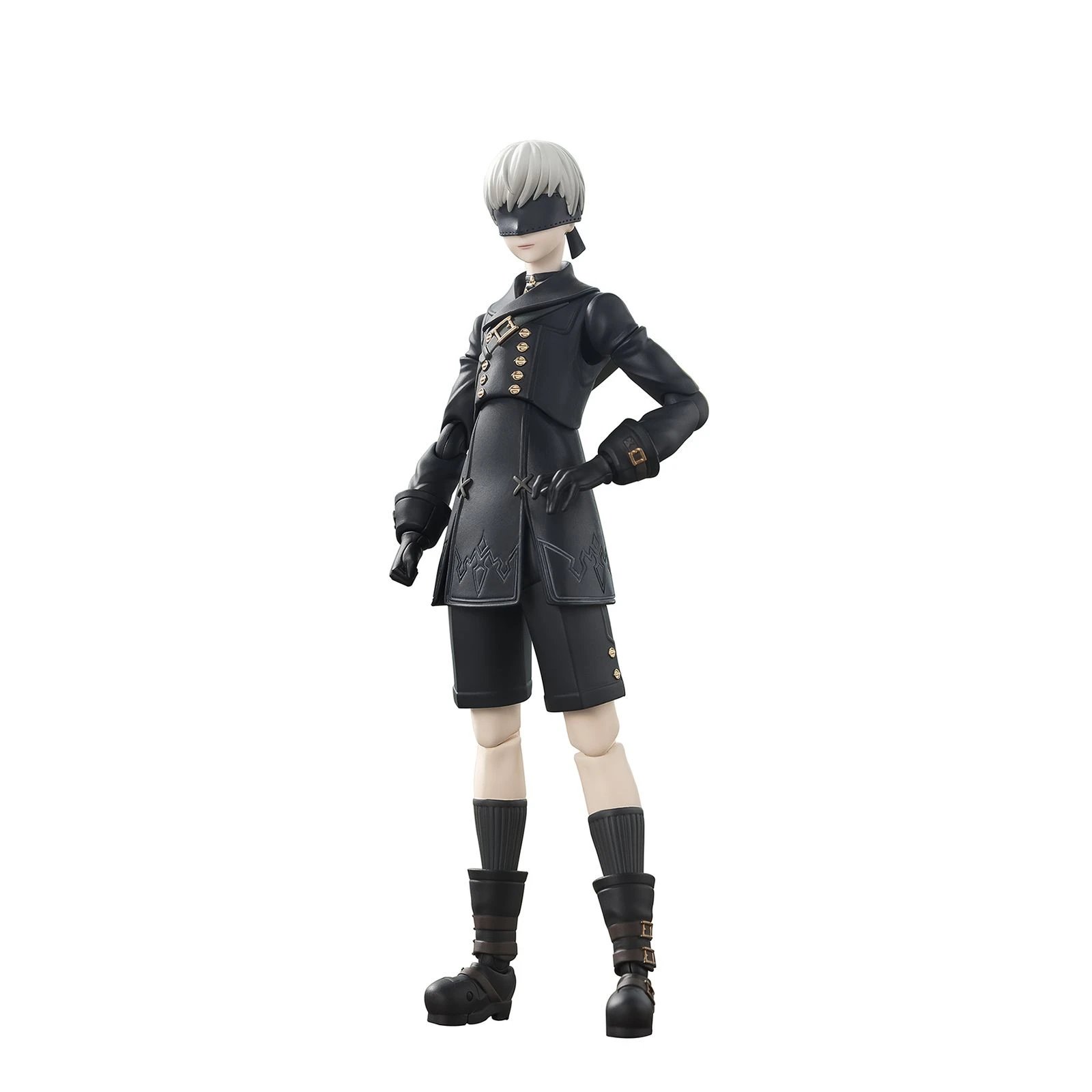 TAMASHII NATIONS - Figura coleccionable S.H.Figuarts 9S de Nier: Automata, articulada con accesorios, para fans y coleccionistas adultos