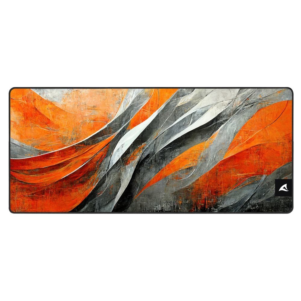 Sharkoon - Alfombrilla gaming SKILLER SGP30 D6 de superficie textil con base antideslizante y bordes rematados, ideal para sesiones prolongadas de juego o trabajo, dimensiones 900x400 mm, grosor 2,5 mm