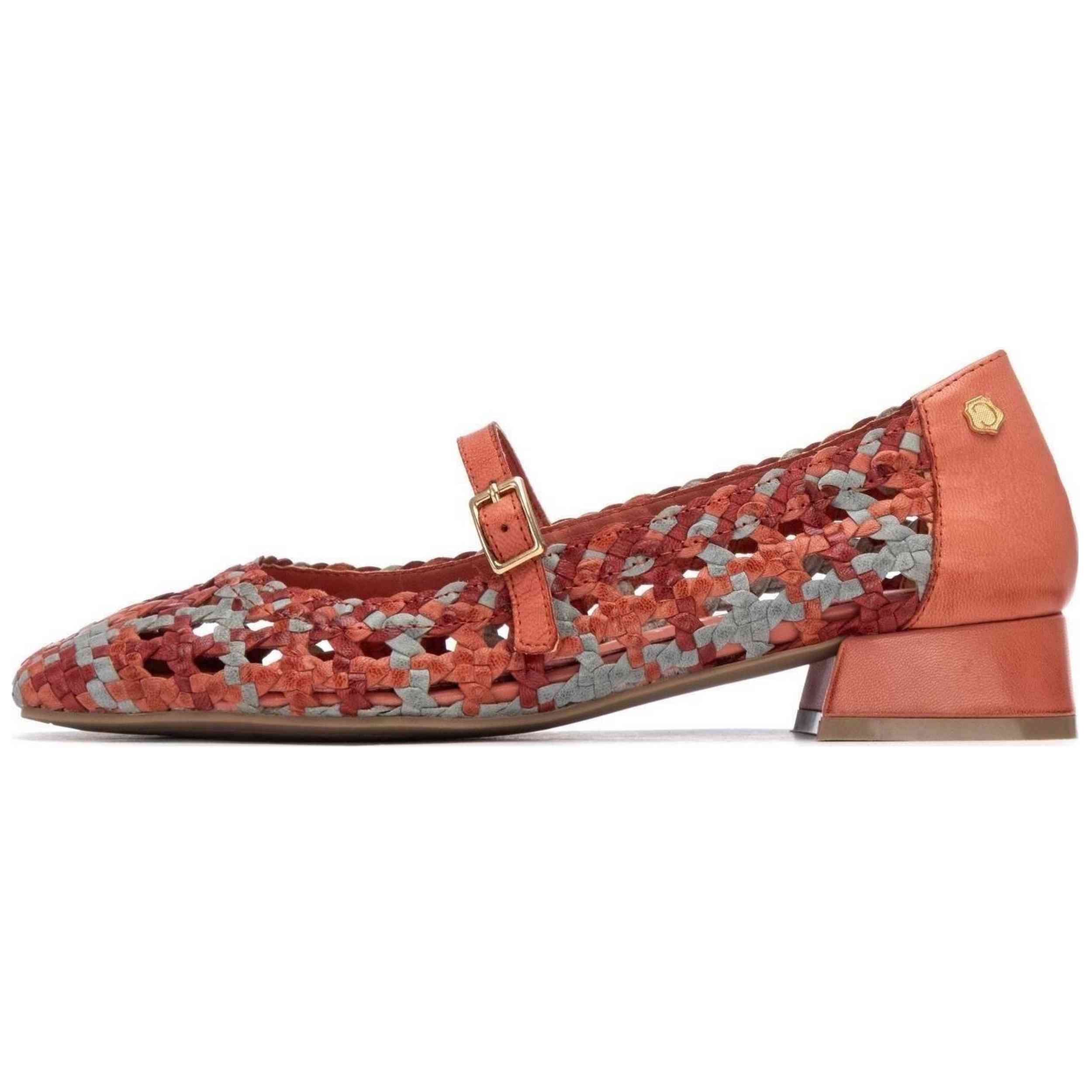 Manoletinas Carmela modelo ZAPATO SRA PIEL CORAL para Mujer en color Rosa