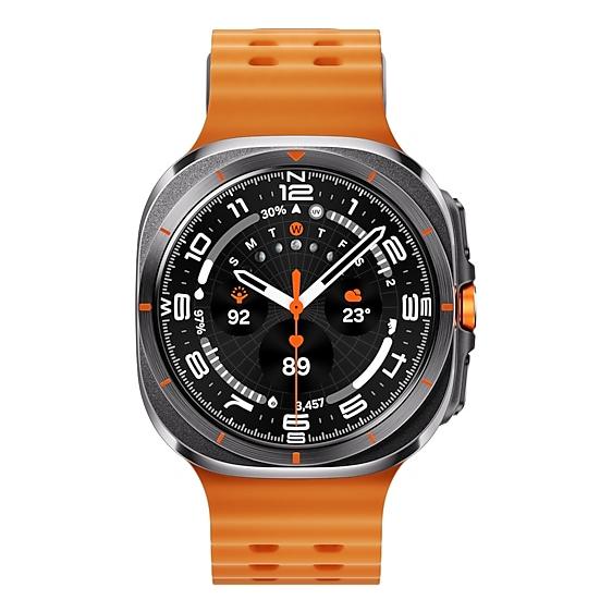 Samsung Galaxy Watch Ultra 3,81 cm (1.5") AMOLED 47 mm Digital 480 x 480 Pixeles Pantalla táctil 4G Gris, Titanio Wifi GPS (satélite)