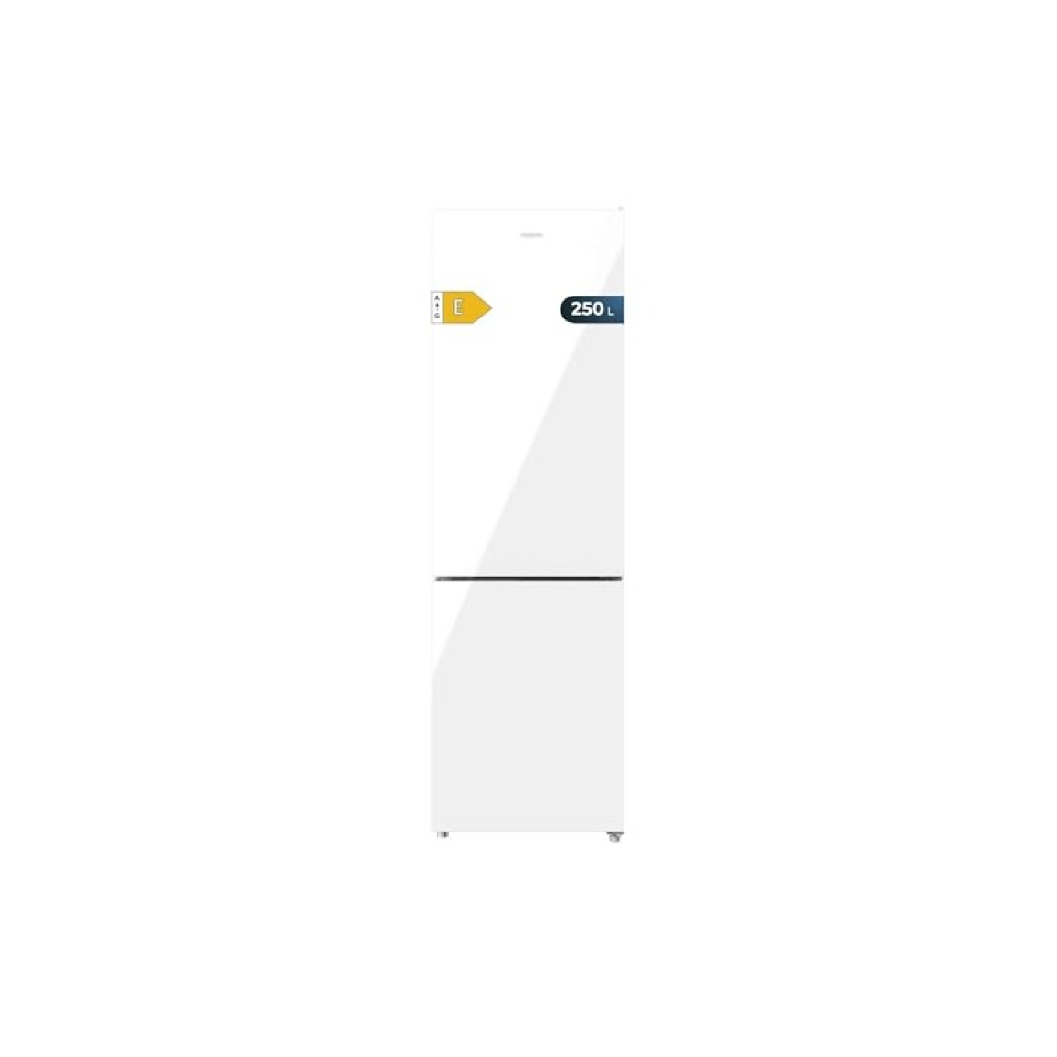 Cecotec Frigorífico combi Bolero CoolMarket Combi 250 White Glass E