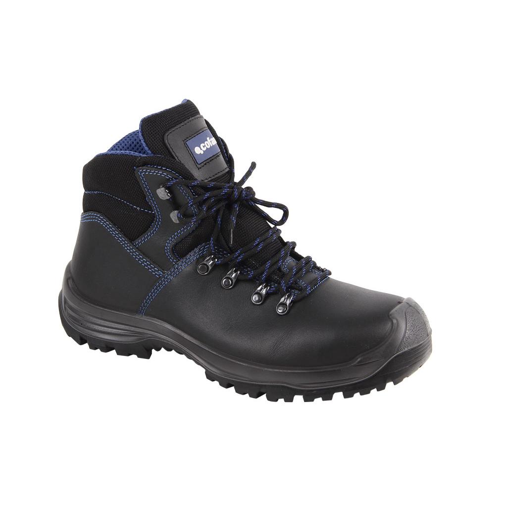 Bota de Piel | Color Negro | Seguridad S-3 | Model Dafne | Puntera de Carbono Light; 1 UNIDADES