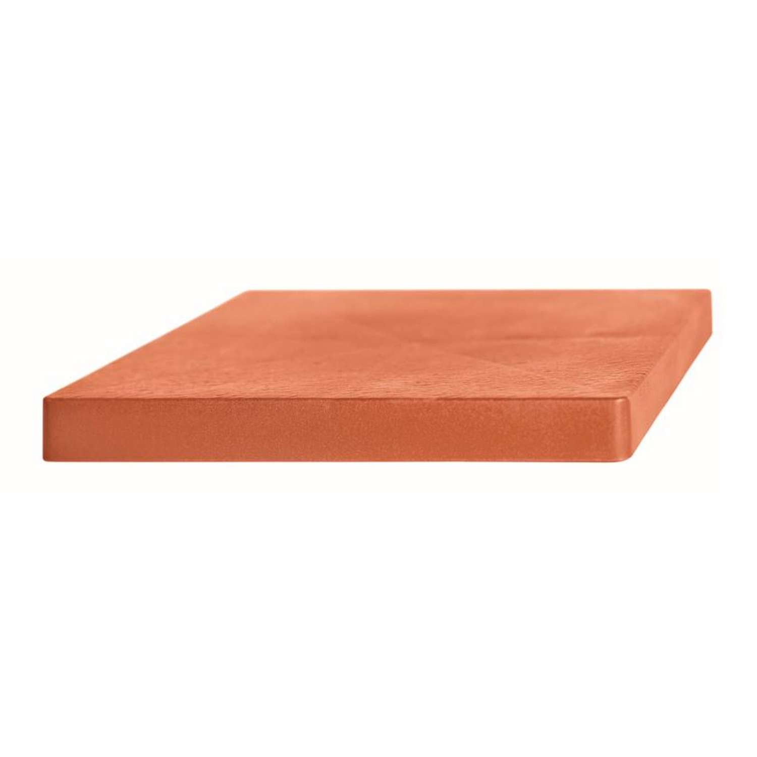 Plataforma móvil para macetas PROSPERPLAST de plástico cuadrada con 4 ruedas 39 x 39 x 4,5 cm en color terracota