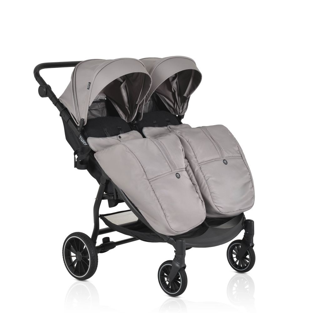 MONI Carrito gemelar TWINGO de Moni – funcional, seguro y cómodo desde el nacimiento