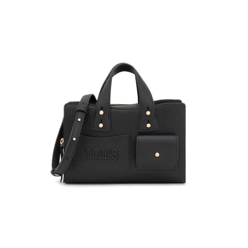 Bolso Tous Bowling Back to Basics Negro 2002373351
